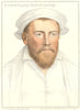 Edward Stanley, Earl of Derby by Bartolozzi / Holbein. Henry VIII's court 1884
