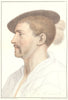 Simon George of Cornwall by Bartolozzi after Holbein. Henry VIII's court 1884