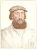 Charles Brandon, Duke of Suffolk by Bartolozzi/Holbein. Henry VIII's court 1884