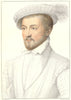Anne Duc de Montmorency by Bartolozzi/Holbein. Henry VIII's court 1884 print