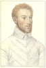 Monsieur de Pienne L'Ainé by Bartolozzi after Holbein. Henry VIII's court 1884