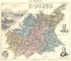 ALPES-DE-HAUTE-PROVENCE.Basses-Alpes dépt.Digne-les-Bains.Vuillemin 1903 map