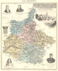 ARDENNES.Ardennes département.Charleville-Mézières vignette.Vuillemin 1903 map