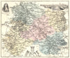 MARNE. Marne département.  Châlons-en-Champagne vignette. Vuillemin 1903 map