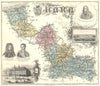 NORD. Nord département.  Lille Dunkerque vignette. Vuillemin 1903 old map