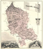 TERRITOIRE DE BELFORT. département. Belfort vignette.Vuillemin 1903 old map
