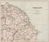 NORTH YORKSHIRE MOORS. North East.Whitby Buckrose constituencies.PHILIP 1902 map