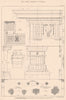 CLASSICAL ARCHITECTURE. The Doric order of Vignola 1902 old antique print