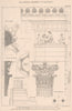 CLASSICAL ARCHITECTURE. The Choragic monument of Lysicrates 1902 old print