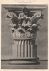 CLASSICAL ARCHITECTURE. Circular temple of Mater Matuta Forum Boarium, Rome 1902