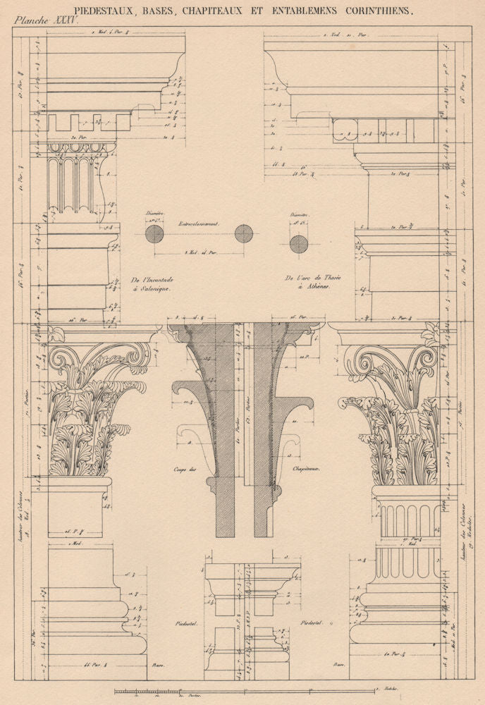 CORINTHIAN ARCHITECTURE. Incantada, Thessaloniki. Arch of Theseus ...