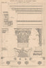 COMPOSITE ARCHITECTURE. Pedestal Base Capital and Entablature (Scamozzi)  1931