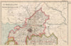 CUMBERLAND (NORTH) . Showing Parliamentary divisions & parks. BACON 1936 map