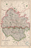 HEREFORDSHIRE. Showing Parliamentary divisions, boroughs & parks. BACON 1936 map