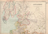 LANCASHIRE (NORTH) . Showing Parliamentary divisions & parks. BACON 1936 map