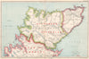 SCOTTISH HIGHLANDS.Scotland.Sutherland Caithness.Constituencies.BACON 1936 map