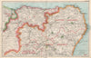 ABERDEENSHIRE & BANFFSHIRE. Scotland. Parliamentary divisions. BACON 1936 map