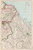 SCOTTISH BORDERS.Berwickshire Roxburgh Northumbs.Constituencies.BACON 1936 map