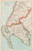 SCOTLAND.Wigtownshire.S Ayrshire.Galloway.Parliamentary divisions.BACON 1936 map