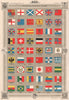 FLAGS.Natl.Ensigns Standards.British Empire.Europe Americas.BARTHOLOMEW 1901