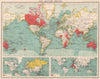 BRITISH EMPIRE.Also Dutch Russian German French possessions.BARTHOLOMEW 1901 map