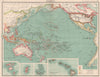 OCEANIA.Australasia.Polynesia Pacific Micronesia North America.Hawaii 1901 map