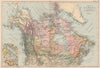 DOMINION OF CANADA.inset Vancouver Island.Athabasca Keewatin Assiniboia 1893 map