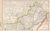 PAKISTAN NORTH. Showing unresolved border with independent Kashmir 1952 map