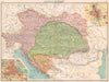 AUSTRIA-HUNGARY.Bosnia Galicia Bohemia.Vienna;Offen(Buda).BARTHOLOMEW 1898 map