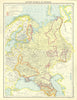 SOVIET RUSSIA.German Volga & Karelian Labour Communes.Autonomous Reps. 1924 map