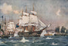 ROYAL NAVY. Shelling St. Jean D'Acre. 