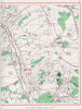 KING'S & ABBOTS LANGLEY.Hemel Hempstead Hunton Bridge Leavesden Bedmont 1964 map