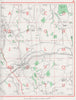 ESSEX. Abridge Stapleford Abbotts Theydon Mount Garnon Theydon 1964 old map