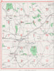 ESSEX. Stapleford Abbotts Tawney Theydon Mount Passingford Bridge 1964 old map