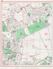 BARKINGSIDE. Hainault Grange Hill Aldborough Hatch Fulwell Cross 1964 old map