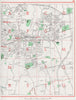 UPMINSTER. Hornchurch Emerson Park Hacton Cranham Corbets Tey 1964 old map