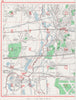 W DRAYTON YIEWSLEY.Iver Poyle Harmondsworth Colnbrook Heathrow.Pre-M25 1964 map