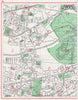 OSTERLEY. Heston Southall Hounslow North Hyde Norwood Green Lampton 1964 map