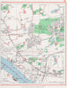 THURROCK.Wennington Aveley Purfleet South Ockendon.Ranges.Pre-M25/A13 1964 map