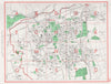 HARLOW. Tye Green Mark Hall Netteswell Parndon Passmores. Essex 1964 old map