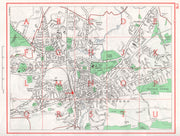GUILDFORD. Slyfield Bellfields Onslow Village Burpham Merrow Stoughton 1964 map