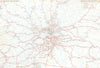 GREATER LONDON. Railways Stations connections. On 2 separate sheets 1964 map