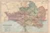 DORSETSHIRE. Parliamentary divisions, boroughs & parks. Dorset. BACON 1896 map