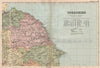 NORTH YORK MOORS. Yorkshire North East. Parliamentary divisions. BACON 1896 map