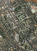 CAMDEN TOWN NW1.Royal Mail Depot Regents Park Barracks Mornington Cres. 2000 map