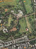 REGENT'S PARK NW1 W1. Queen Mary's Gardens Madame Tussaud's Park Square 2000 map