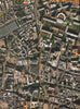 BARBICAN EC4 EC1 EC2.Smithfield Mkt St Bart's Hosp Old Bailey St Paul's 2000 map
