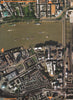 SOUTH BANK WC2 SE1 EC4. Temple Blackfriars Bridge National Theatre Imax 2000 map