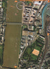 LAMBETH SW1 SE1. parl. Westminster-Bridge London Eye Co. Hall Waterloo 2000 map