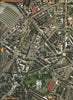 SOUTHWARK SE1. Waterloo Station Lambeth North Imperial War Museum 2000 old map